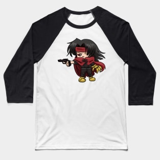 Vincent Valentine Chibi Final Fantasy 7 Baseball T-Shirt